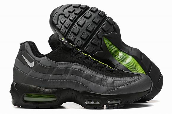 Nike Air Max 95 Dark Grey Men's Shoes-122 - Click Image to Close